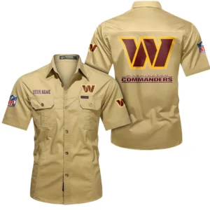 Las Vegas Raiders Short Sleeved Shirtt, All Over Print Short Sleeved Shirt Las Vegas Raiders - Khaki DNFL1026122029