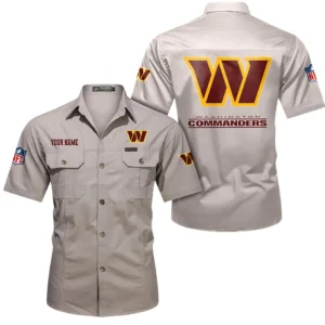Las Vegas Raiders Short Sleeved Shirtt, All Over Print Short Sleeved Shirt Las Vegas Raiders - Beige DNFL1026122029