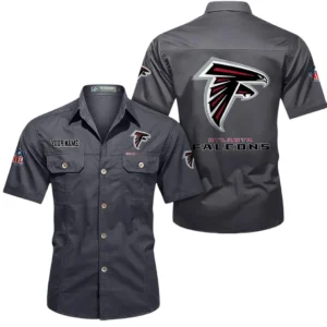 New England Patriots Short Sleeved Shirtt, All Over Print Short Sleeved Shirt New England Patriots - Gray DNFL1026122034