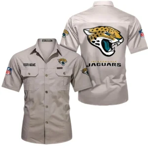 New York Giants Short Sleeved Shirtt, All Over Print Short Sleeved Shirt New York Giants - Beige DNFL1026122035
