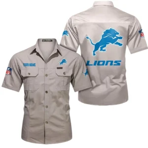 Philadelphia Eagles Short Sleeved Shirtt, All Over Print Short Sleeved Shirt Philadelphia Eagles - Beige DNFL1026122036