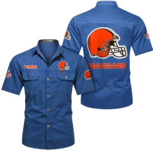 Seattle Seahawks Short Sleeved Shirtt, All Over Print Short Sleeved Shirt Seattle Seahawks - Cowboy Blue DNFL1026122037