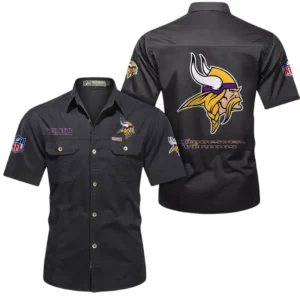 New Orleans Saints Short Sleeved Shirtt, All Over Print Short Sleeved Shirt New Orleans Saints - Black DNFL1026122038