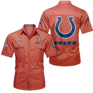 Buffalo Bills Short Sleeved Shirtt, All Over Print Short Sleeved Shirt Buffalo Bills - Red DNFL1026122040