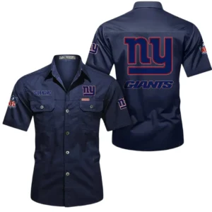 Baltimore Ravens Short Sleeved Shirtt, All Over Print Short Sleeved Shirt Baltimore Ravens - Dark Blue DNFL1026122045