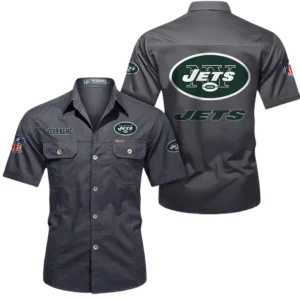 Tennessee Titans Short Sleeved Shirtt, All Over Print Short Sleeved Shirt Tennessee Titans - Gray DNFL1026122054