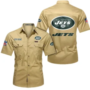 Tennessee Titans Short Sleeved Shirtt, All Over Print Short Sleeved Shirt Tennessee Titans - Khaki DNFL1026122054