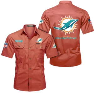 Carolina Panthers Short Sleeved Shirtt, All Over Print Short Sleeved Shirt Carolina Panthers - Red DNFL1026122056