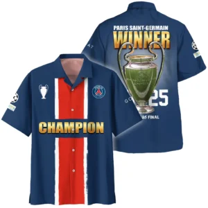 Paris Saint-Germain Hawaiian shirt UEFA Champion 2025 For Fan Paris Saint-Germain HVN1039C1060225HAW