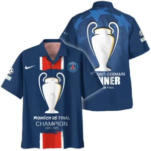 Paris Saint-Germain Hawaiian shirt UEFA Champion 2025 For Fan Paris Saint-Germain HVN1040C1060325HAW