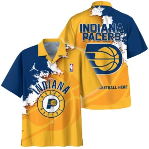 Indiana Pacers Hawaiian shirt NBA 2025 For Fan Indiana Pacers HVN1047PACER060425HAW