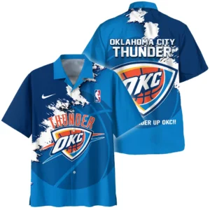 Oklahoma City Thunder Hawaiian shirt NBA 2025 For Fan Oklahoma City Thunder HVN1047THUNDER060425HAW