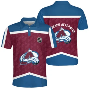 Colorado Avalanche Polo Shirt NHL 2025 For Fan Colorado Avalanche HVN1053COL060625POS