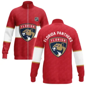 Florida Panthers Stand Collar Jacket NHL 2025 For Fan Florida Panthers HVN1053FLA060625SCJ