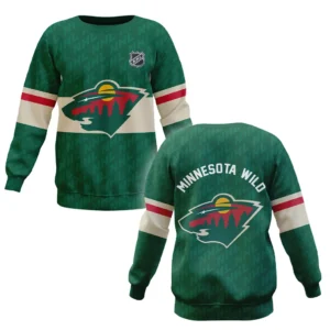 Minnesota Wild Sweatshirt NHL 2025 For Fan Minnesota Wild HVN1053MIN060625SW