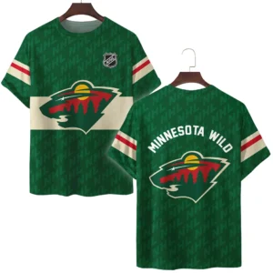Minnesota Wild T-Shirt NHL 2025 For Fan Minnesota Wild HVN1053MIN060625TS3D