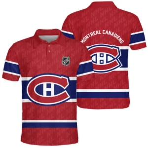 Montreal Canadiens Polo Shirt NHL 2025 For Fan Montreal Canadiens HVN1053MTL060625POS
