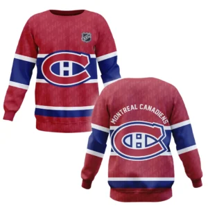 Montreal Canadiens Sweatshirt NHL 2025 For Fan Montreal Canadiens HVN1053MTL060625SW
