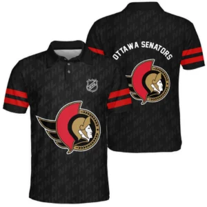 Ottawa Senators Polo Shirt NHL 2025 For Fan Ottawa Senators HVN1053OTT060625POS