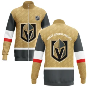 Vegas Golden Knights Stand Collar Jacket NHL 2025 For Fan Vegas Golden Knights HVN1053VGK060625SCJ