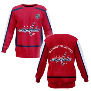 Washington Capitals Sweatshirt NHL 2025 For Fan Washington Capitals HVN1053WSH060625SW