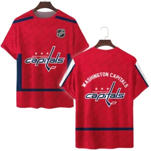 Washington Capitals T-Shirt NHL 2025 For Fan Washington Capitals HVN1053WSH060625TS3D