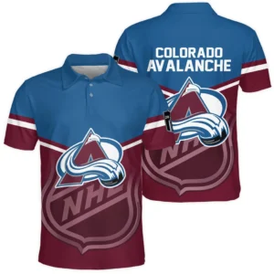 Colorado Avalanche Polo Shirt NHL 2025 For Fan Colorado Avalanche HVN1054COL060625POS