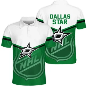 Dallas Stars Polo Shirt NHL 2025 For Fan Dallas Stars HVN1054DAL060625POS