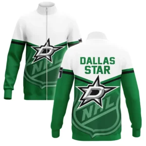 Dallas Stars Stand Collar Jacket NHL 2025 For Fan Dallas Stars HVN1054DAL060625SCJ