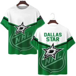 Dallas Stars T-Shirt NHL 2025 For Fan Dallas Stars HVN1054DAL060625TS3D