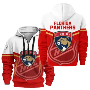 Florida Panthers Hoodie Half Zipper NHL 2025 For Fan Florida Panthers HVN1054FLA060625HODZ