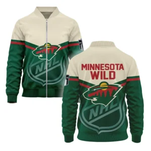 Minnesota Wild Bomber Jacket NHL 2025 For Fan Minnesota Wild HVN1054MIN060625BOB