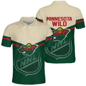 Minnesota Wild Polo Shirt NHL 2025 For Fan Minnesota Wild HVN1054MIN060625POS