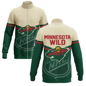 Minnesota Wild Stand Collar Jacket NHL 2025 For Fan Minnesota Wild HVN1054MIN060625SCJ