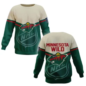 Minnesota Wild Sweatshirt NHL 2025 For Fan Minnesota Wild HVN1054MIN060625SW