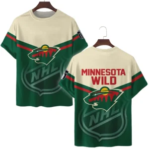 Minnesota Wild T-Shirt NHL 2025 For Fan Minnesota Wild HVN1054MIN060625TS3D