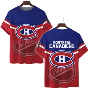 Montreal Canadiens T-Shirt NHL 2025 For Fan Montreal Canadiens HVN1054MTL060625TS3D
