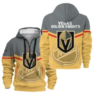Vegas Golden Knights Hoodie Half Zipper NHL 2025 For Fan Vegas Golden Knights HVN1054VGK060625HODZ