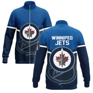 Winnipeg Jets Stand Collar Jacket NHL 2025 For Fan Winnipeg Jets HVN1054WPG060625SCJ