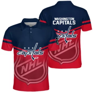Washington Capitals Polo Shirt NHL 2025 For Fan Washington Capitals HVN1054WSH060625POS