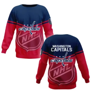 Washington Capitals Sweatshirt NHL 2025 For Fan Washington Capitals HVN1054WSH060625SW