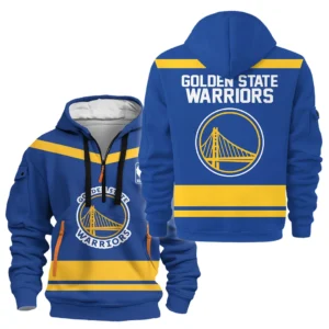 Golden Stae Warriors Hoodie Half Zipper NBA 2025 For Fan Golden Stae Warriors HVN1055GSW060725HODZ