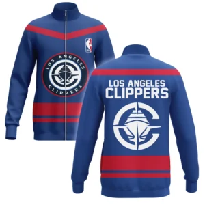 Los Angeles Clippers Stand Collar Jacket NBA 2025 For Fan Los Angeles Clippers HVN1055LAC060725SCJ