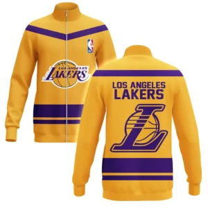 Los Angeles Lakers Stand Collar Jacket NBA 2025 For Fan Los Angeles Lakers HVN1055LAL060725SCJ