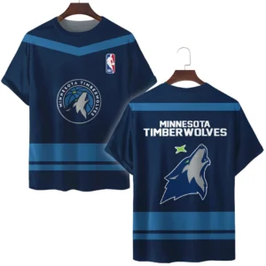 Minnesota Timberwolves T-Shirt NBA 2025 For Fan Minnesota Timberwolves HVN1055MT060725TS3D