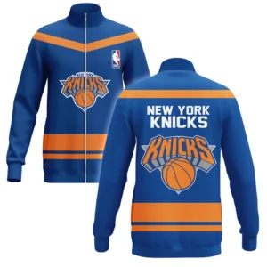 New York Knicks Stand Collar Jacket NBA 2025 For Fan New York Knicks HVN1055NYK060725SCJ