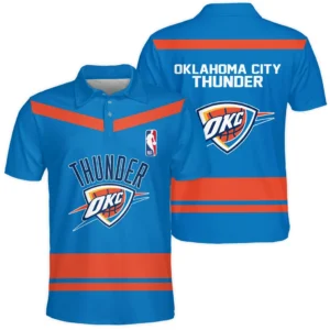 Oklahoma City Thunder Polo Shirt NBA 2025 For Fan Oklahoma City Thunder HVN1055OCT060725POS