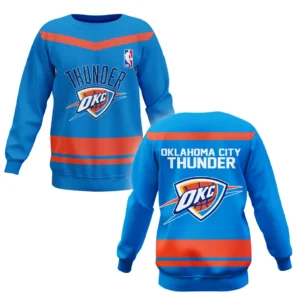 Oklahoma City Thunder Sweatshirt NBA 2025 For Fan Oklahoma City Thunder HVN1055OCT060725SW