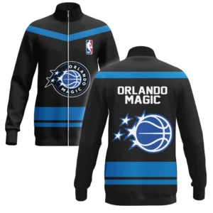 Orlando Magic Stand Collar Jacket NBA 2025 For Fan Orlando Magic HVN1055OM060725SCJ