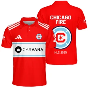 Chicago Fire Polo Shirt MLS 2025 For Fan Chicago Fire HVN1056CF061025POS
